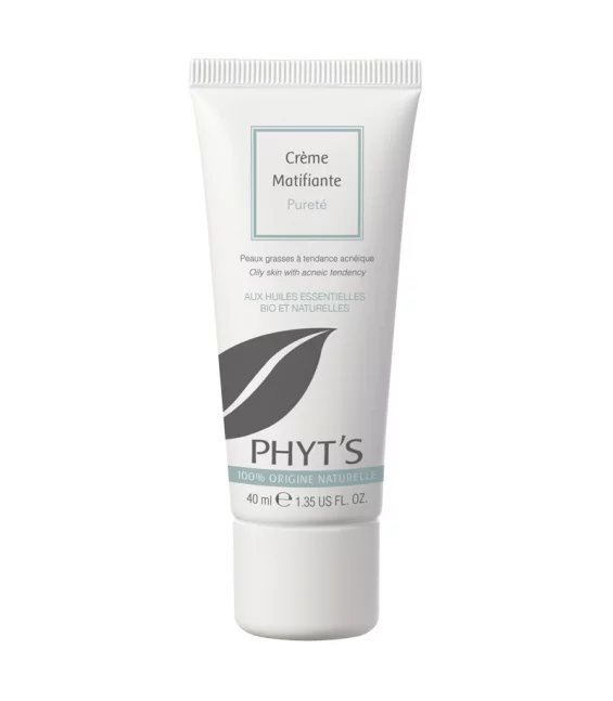 Crème matifiante pureté BIO thym & lavande - 40g - Phyt's