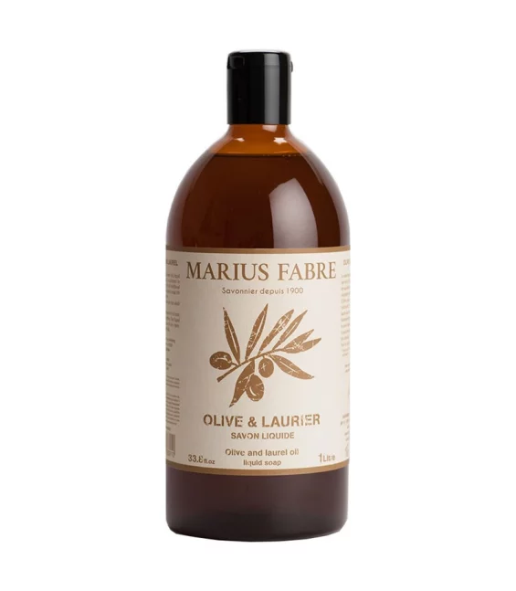 Savon d'Alep liquide olive & laurier - 1l - Marius Fabre