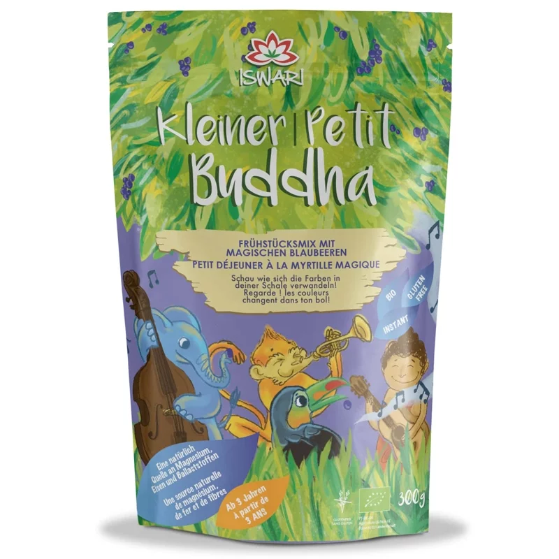 Petit-déjeuner enfant myrtille magique BIO - 400g - Iswari