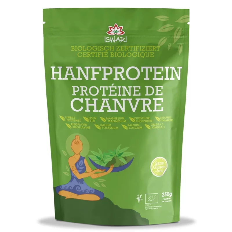 BIO-Hanfprotein - 250g - Iswari