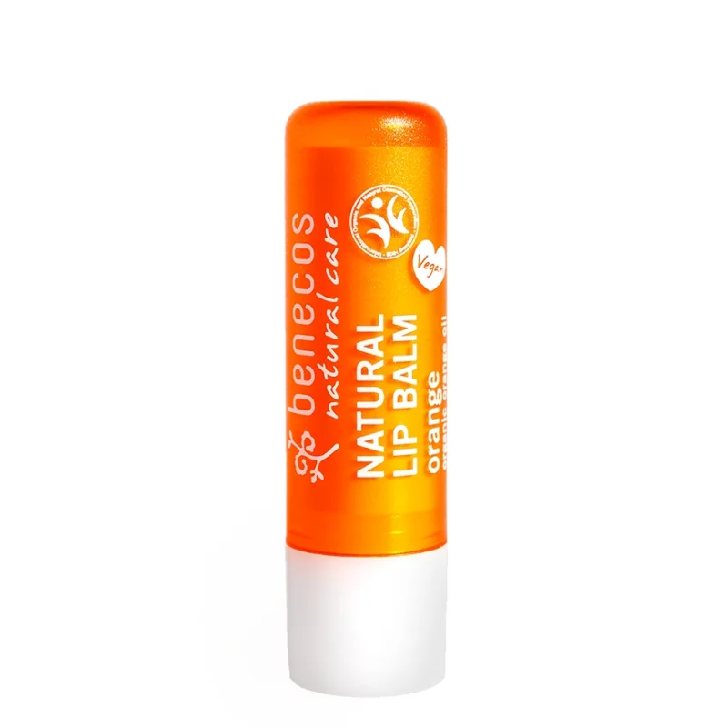 Baume à lèvres orange BIO - 4,8g - Benecos