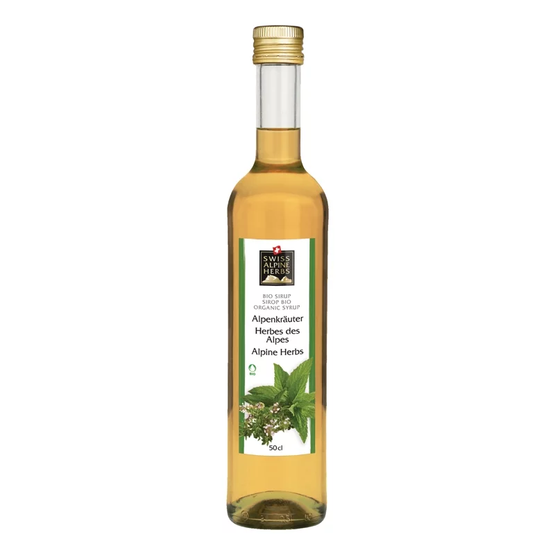 BIO-Alpenkräutersirup - 500ml - Swiss Alpine Herbs