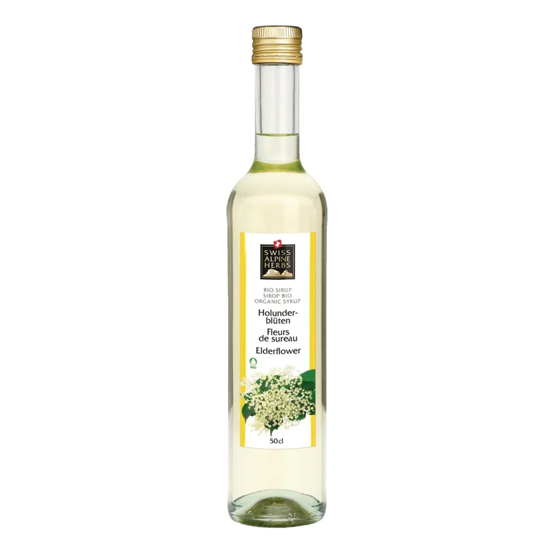 Sirop de fleurs de sureau BIO - 500ml - Swiss Alpine Herbs