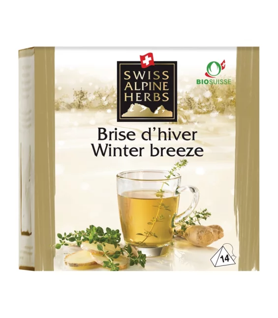 BIO-Kräutertee Winterbrise - 14 Teebeutel - Swiss Alpine Herbs