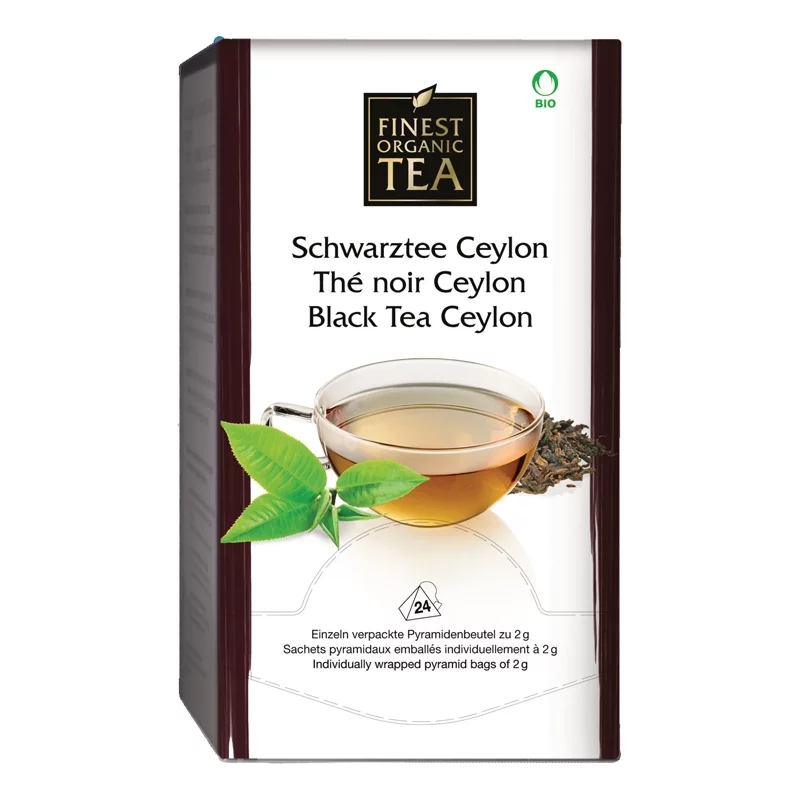 Thé noir ceylon BIO - 24 sachets - Swiss Alpine Herbs