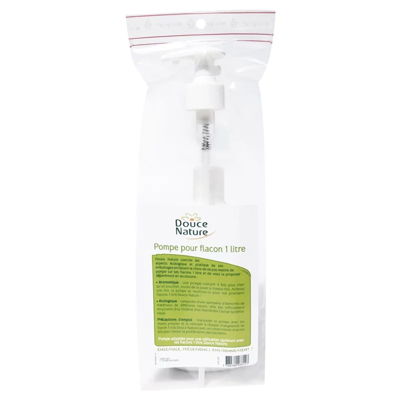 Pompe pour bouteille 1l - Douce Nature