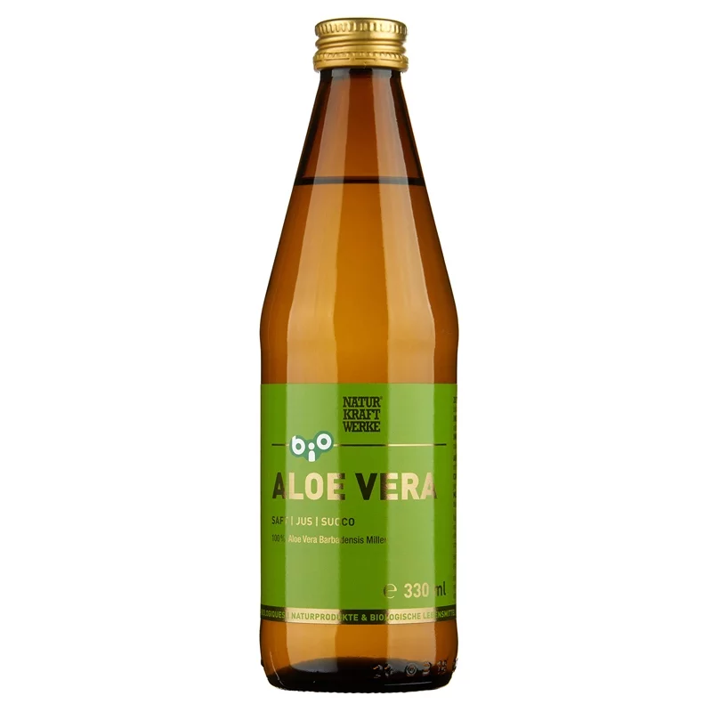 BIO-Aloe Vera Getränk - 330ml - NaturKraftWerke