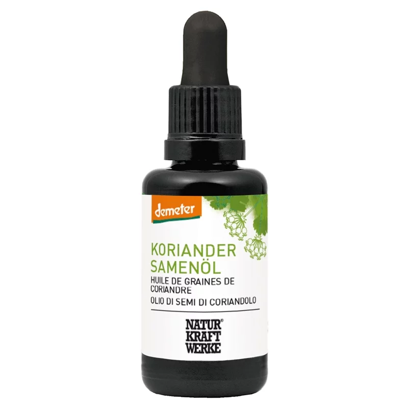 BIO-Korianderöl - 30ml - NaturKraftWerke