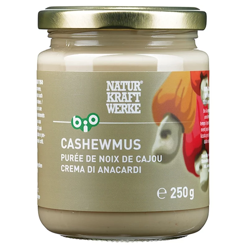 Purée de noix de cajou BIO - 250g - NaturKraftWerke