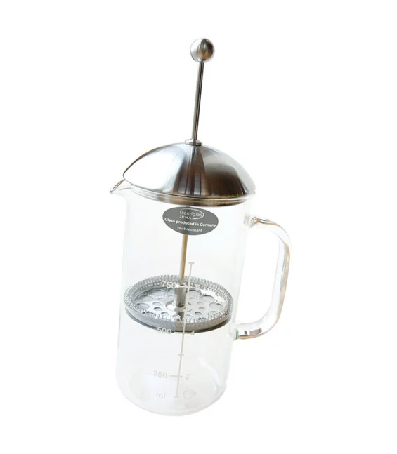 Pressfilter-Kaffeemaschine aus Glas & Edelstahl 1l - 1 Stück - ah table !