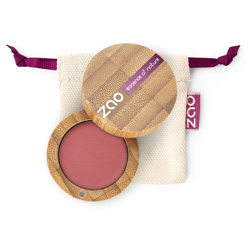 BIO-Lidschatten perlmutt N°111 Pfirsichrose - 3g - Zao Make-up