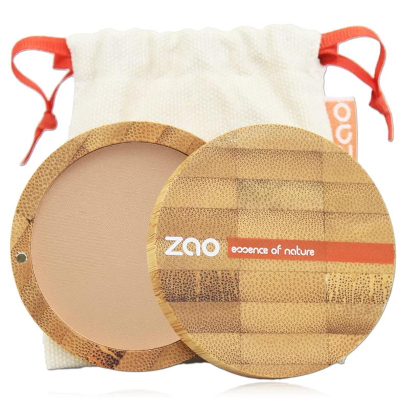 Kompaktpuder Beige Aprikose N°303 BIO - 9g - Zao