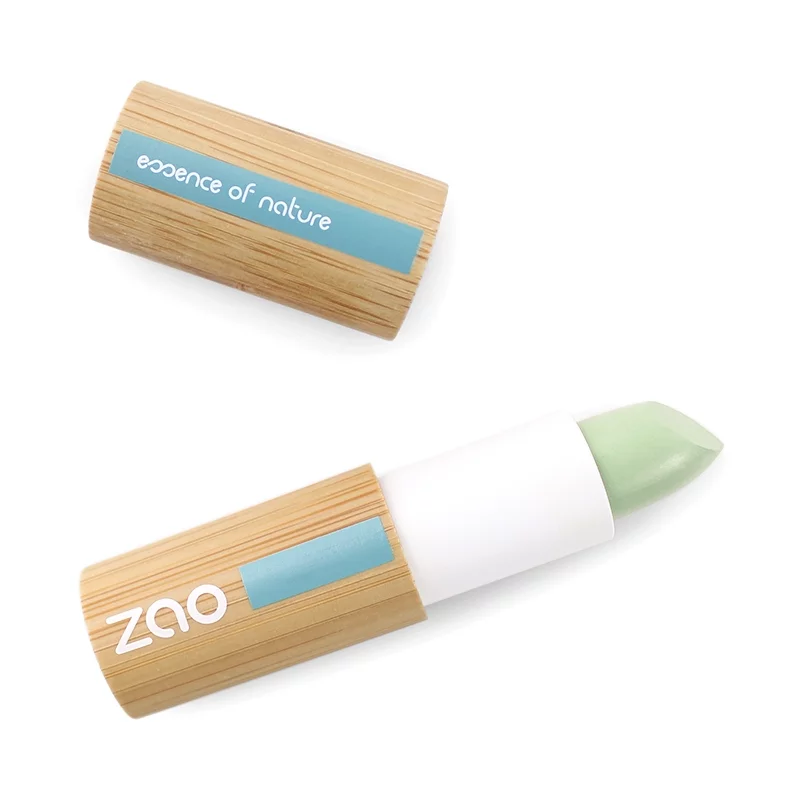 Correcteur anti-rougeurs Vert N°499 BIO - 3,5g - Zao