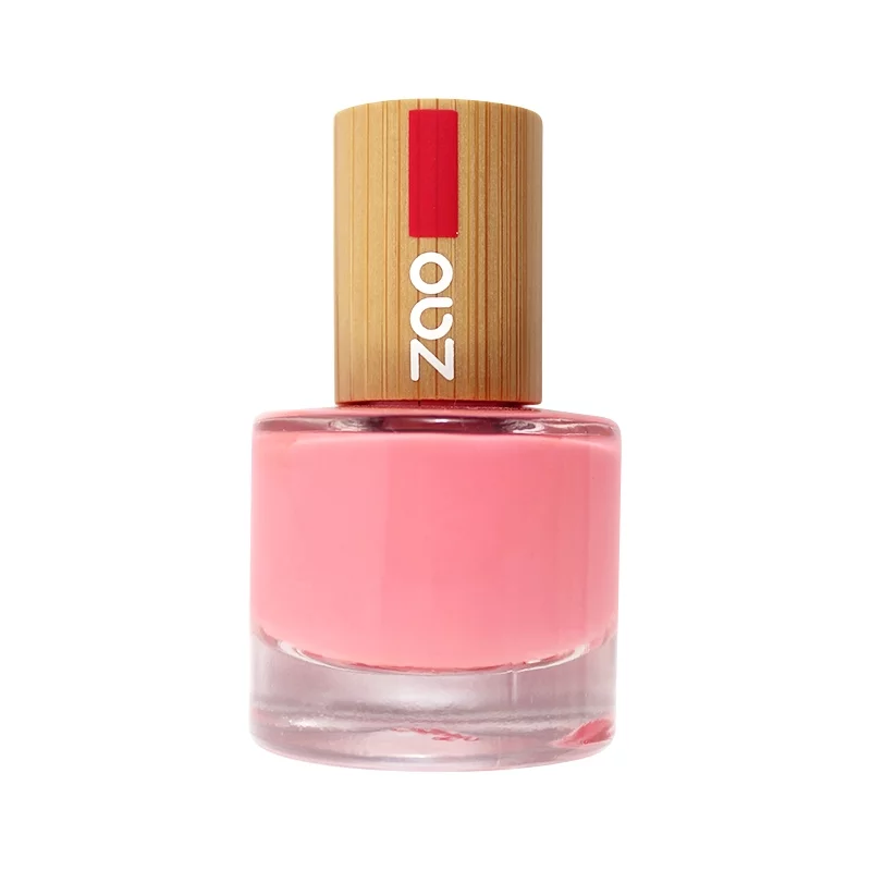 Vernis à ongles brillant N°654 Rose bonbon - 8ml - Zao Make-up