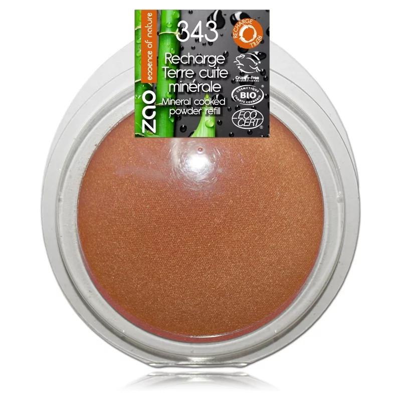 Nachfüller BIO-Terrakotta Gold Bronze N°343 - 15g - Zao