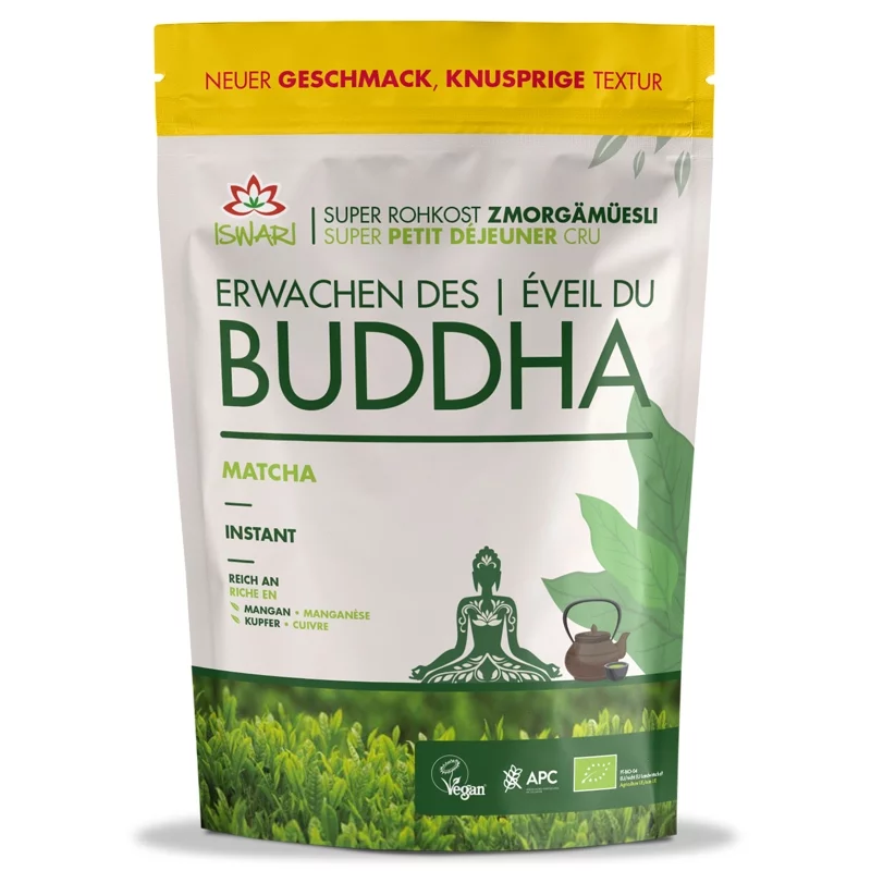 BIO-Frühstücksmischung Matcha - 360g - Iswari