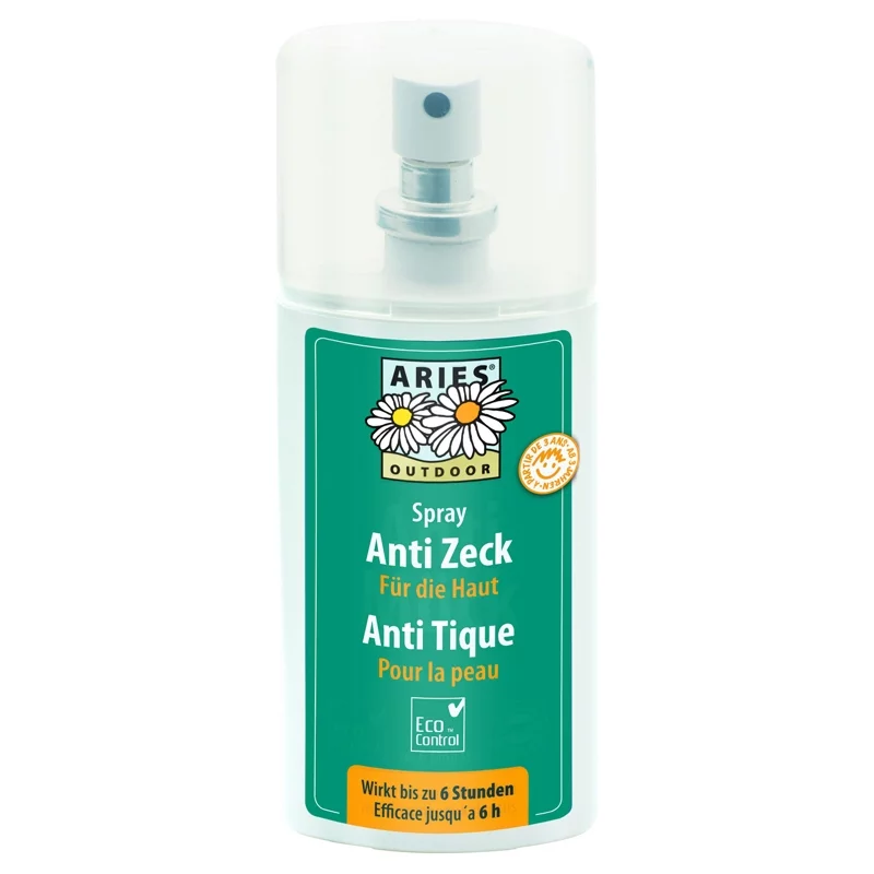 Natürliches Anti Zecken Hautspray - 100ml - Aries