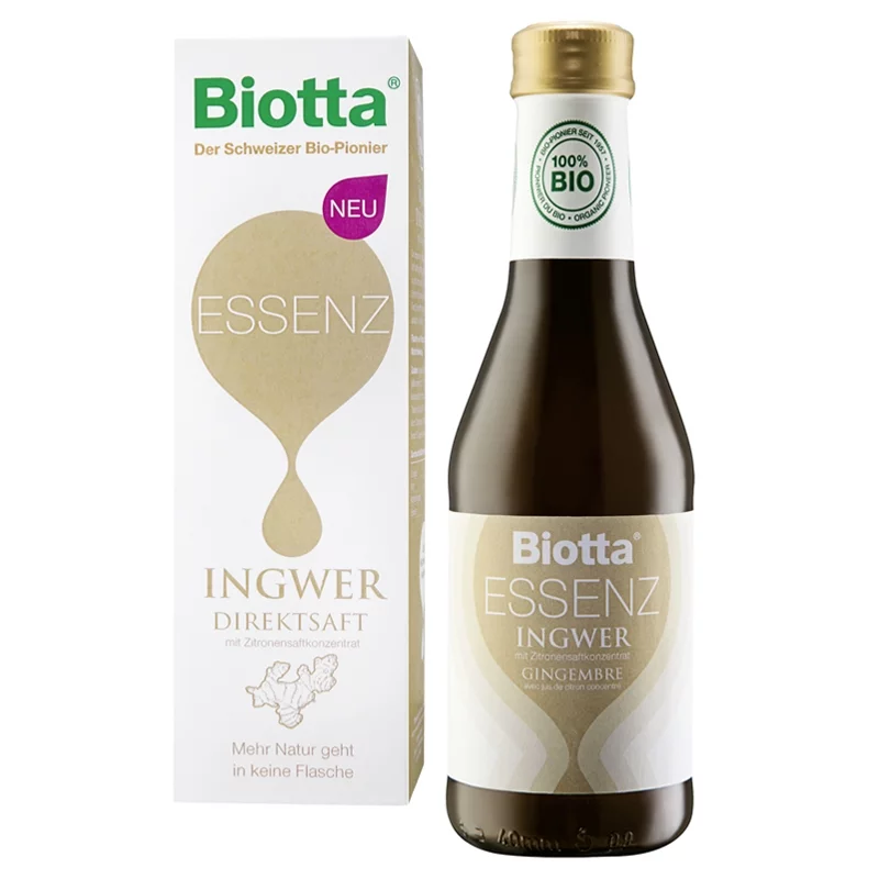 Jus de gingembre BIO - Essenz - 250ml - Biotta