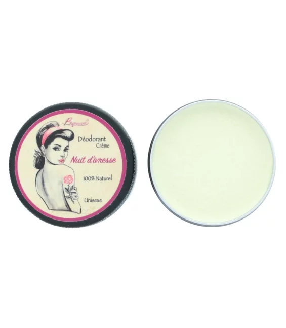 Déodorant crème Nuit d'ivresse naturel senteur citronnée - 30g - Bionessens