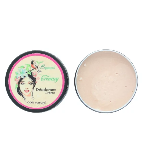 Natürliche Deo Creme Creamy rosa Tonerde & Kokos - 30g - Bionessens