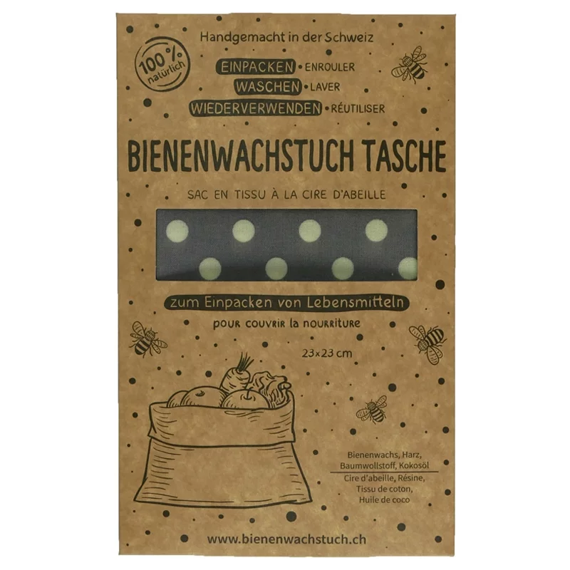 Bienenwachstuch Tasche - RapNika