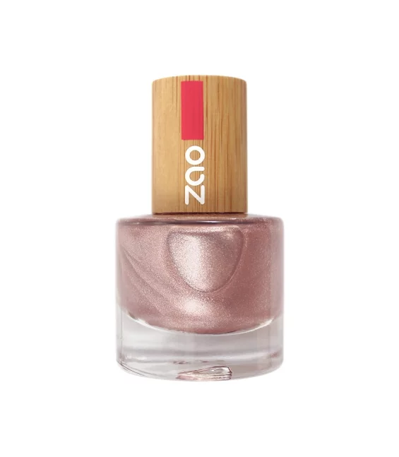 Vernis à ongles brillant N°658 Champagne rose - 8ml - Zao Make-up