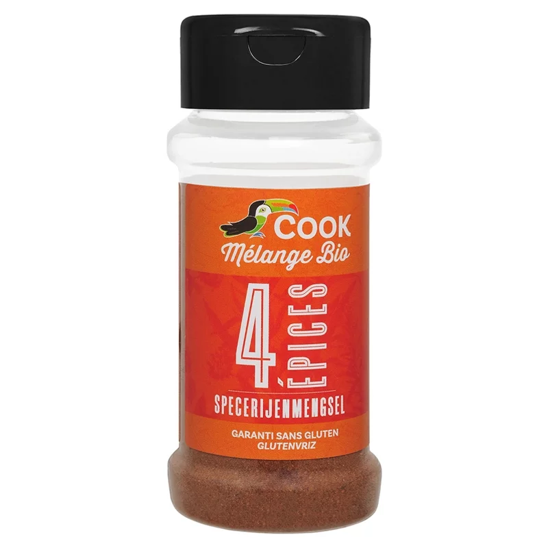 Mélange 4 Épices BIO - 35g - Cook