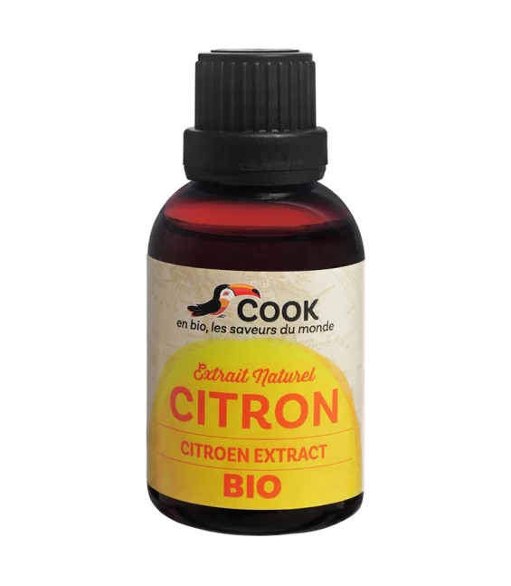 Extrait de citron BIO - 50ml - Cook