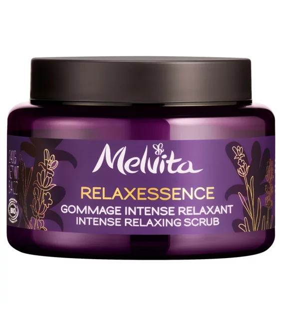Entspannendes BIO-Peeling intensiv Lavendel & Sesam - 240g - Melvita