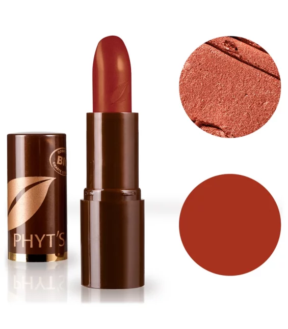 BIO-Lippenstift glänzend Rouge Cuivré - 4,1g - Phyt's