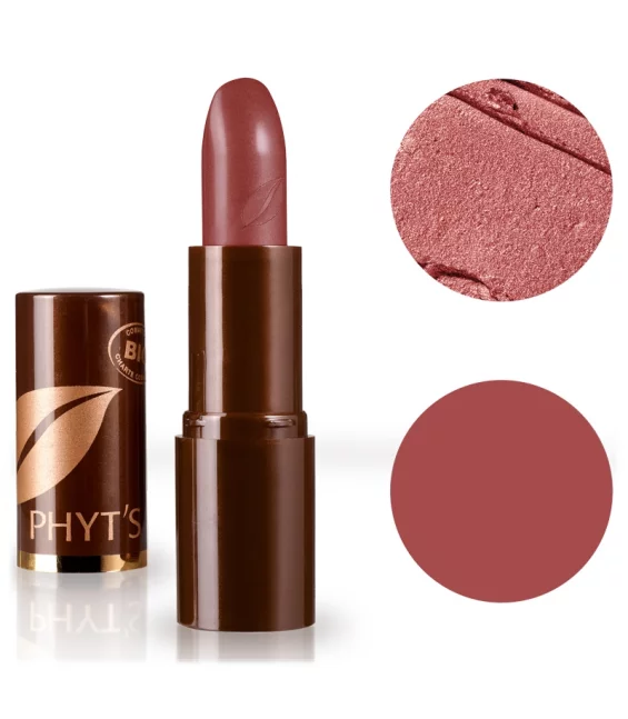 Rouge à lèvres brillant BIO Rose Taffetas - 4,1g - Phyt's