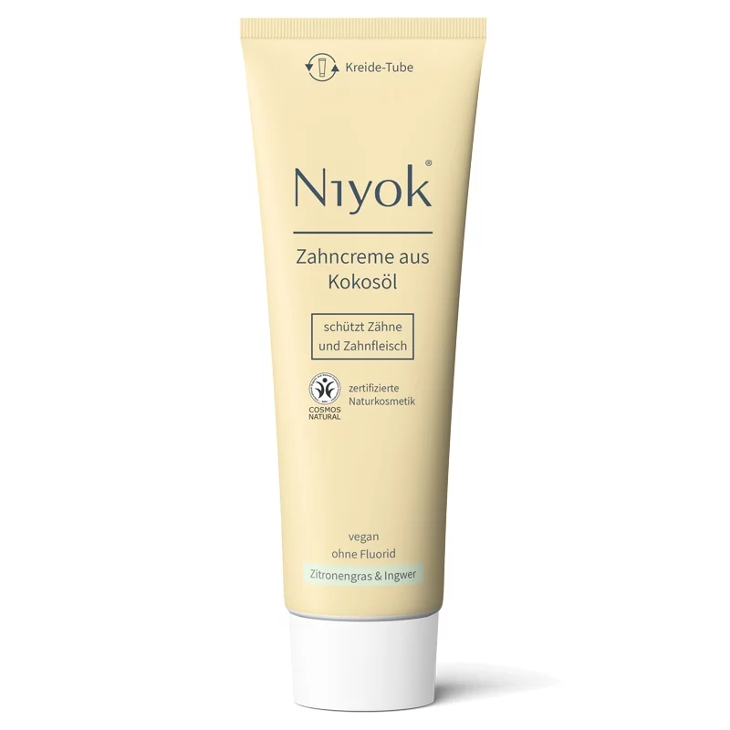 Dentifrice naturel citronnelle & gingembre sans fluor - 75ml - Niyok