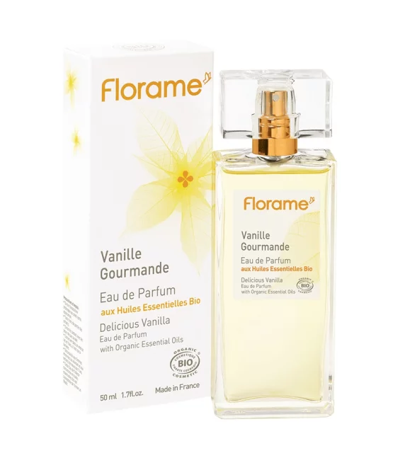 Eau de Parfum Bio Vanille Gourmande - 50ml - Florame