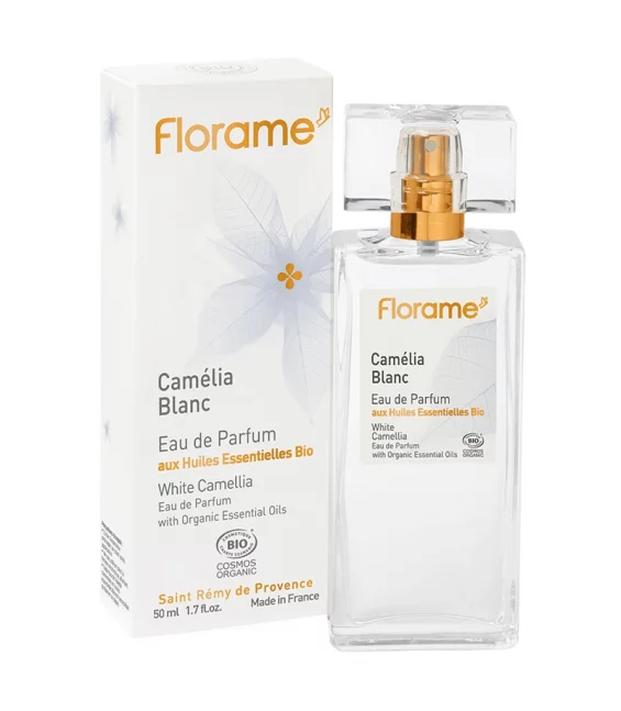 Eau de Parfum Bio Camélia Blanc - 50ml - Florame