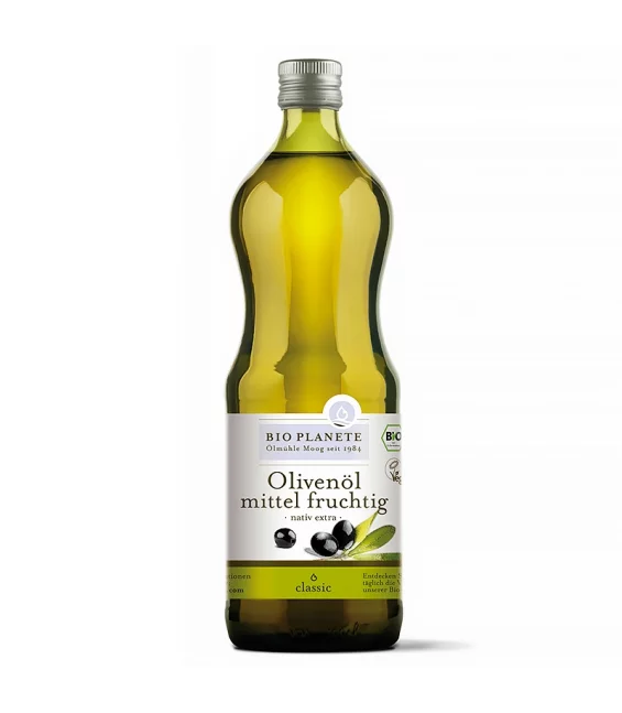 Huile d'olive fruitée médium vierge extra BIO - 1l - Bio Planète