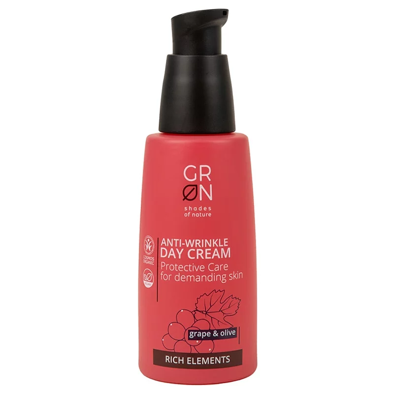 Crème de jour anti-rides BIO raisin & olive - 50ml - GRN