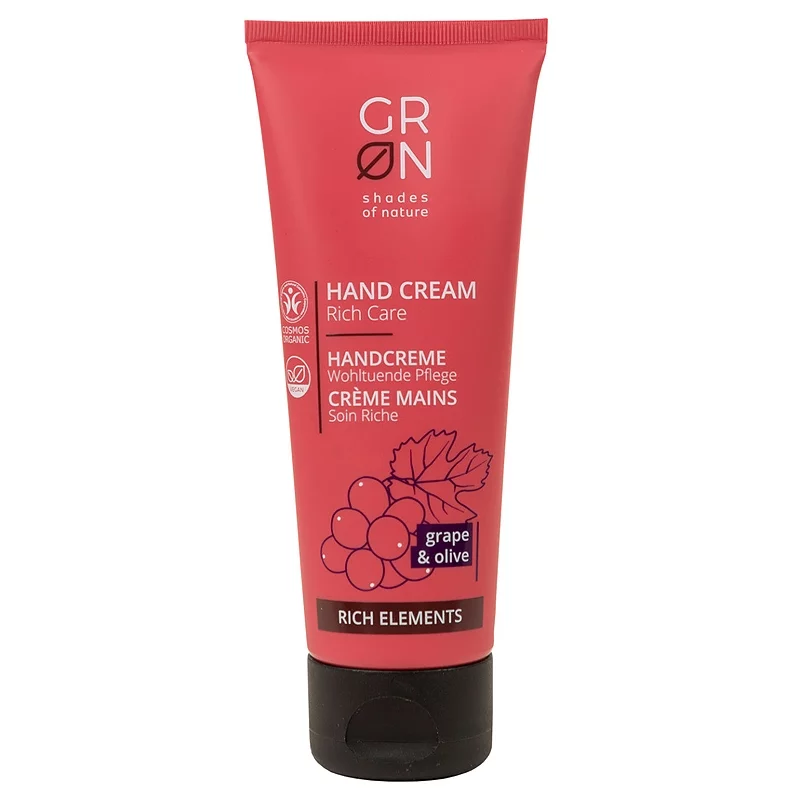 Crème mains régénérante BIO raisin & olive - 75ml - GRN