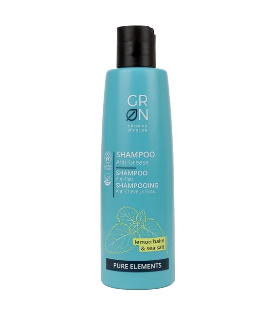 Anti-Fettend BIO-Shampoo Zitronenmelisse & Meersalz - 250ml - GRN