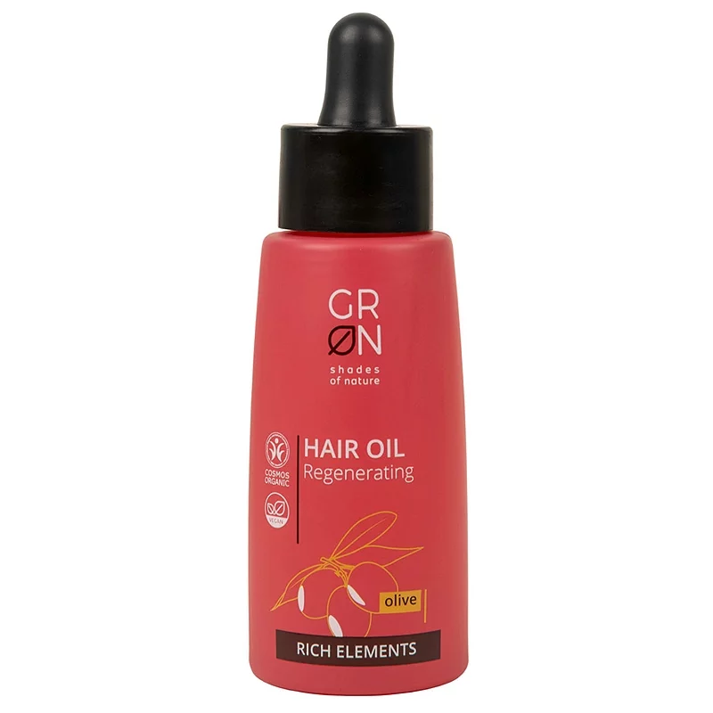 Regenerierendes & schützendes BIO-Haaröl Olive - 50ml - GRN