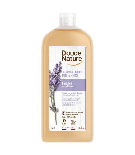 Shampooing douche Provence BIO lavande - 1l - Douce Nature