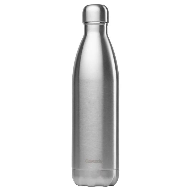Bouteille isotherme en inox brossé - 750ml - 1 pièce - Qwetch Originals Mat