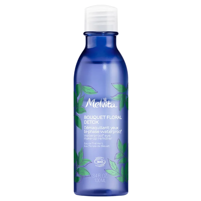 Démaquillant yeux bi-phase waterproof BIO thé vert - 100ml - Melvita