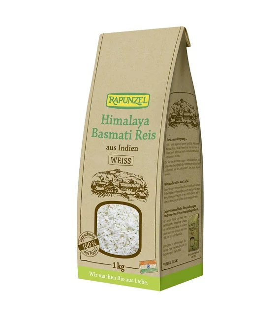 Riz basmati blanc Himalaya BIO - 1kg - Rapunzel