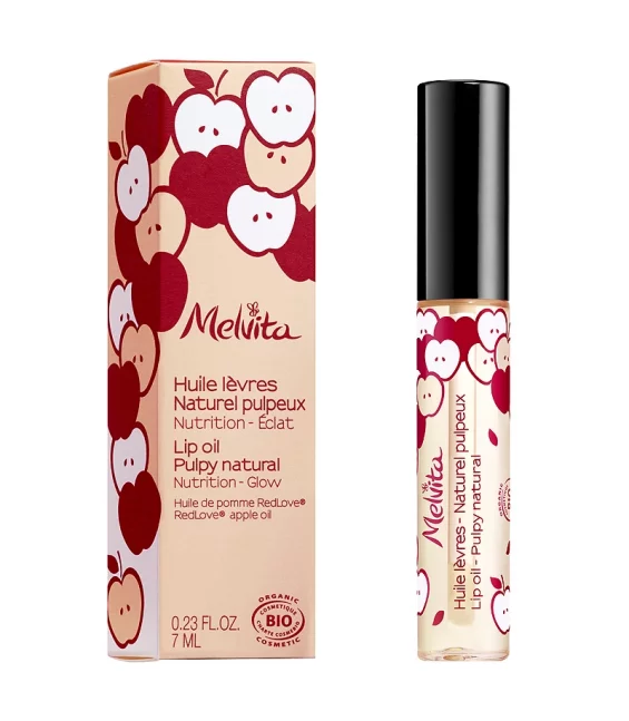 Huile lèvres naturel pulpeux BIO pomme RedLove - 7ml - Melvita