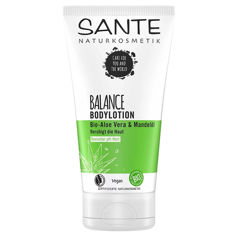 Lotion corporelle BIO aloe vera & amande - 150ml - Sante