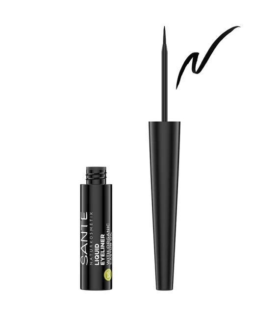 Eyeliner liquide BIO N°01 Black - 3,5ml - Sante