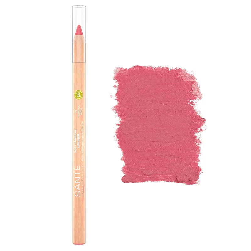 BIO-Lippenkonturenstift N°03 Playful Rose - 1,14g - Sante