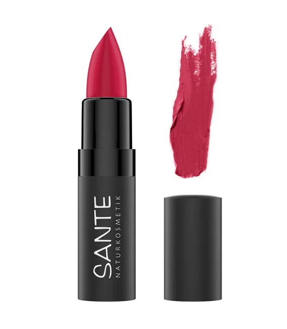 Rouge à lèvres mat BIO N°05 Velvet Pink - 4,5g - Sante