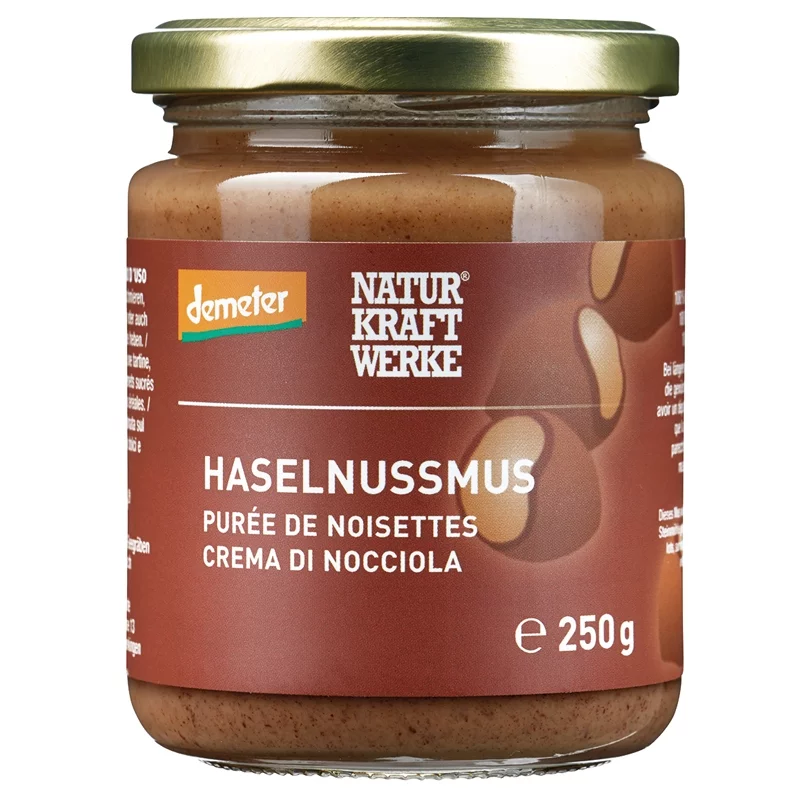 BIO-Haselnussmus - 250g - NaturKraftWerke