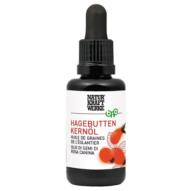 BIO-Hagebuttenkernöl - 30ml - NaturKraftWerke